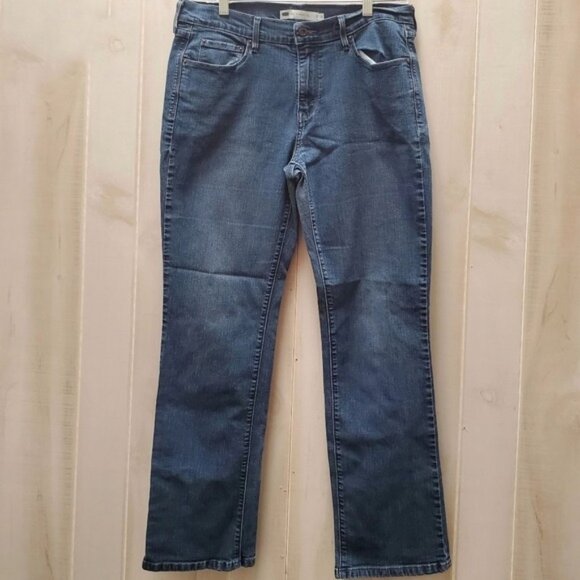 LEVI'S Straight Leg 505 Denim Jeans Size 12 - Picture 2 of 8